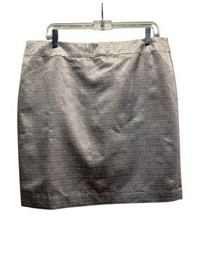 Loft Gold Metallic Skirt, NWT, Size 14